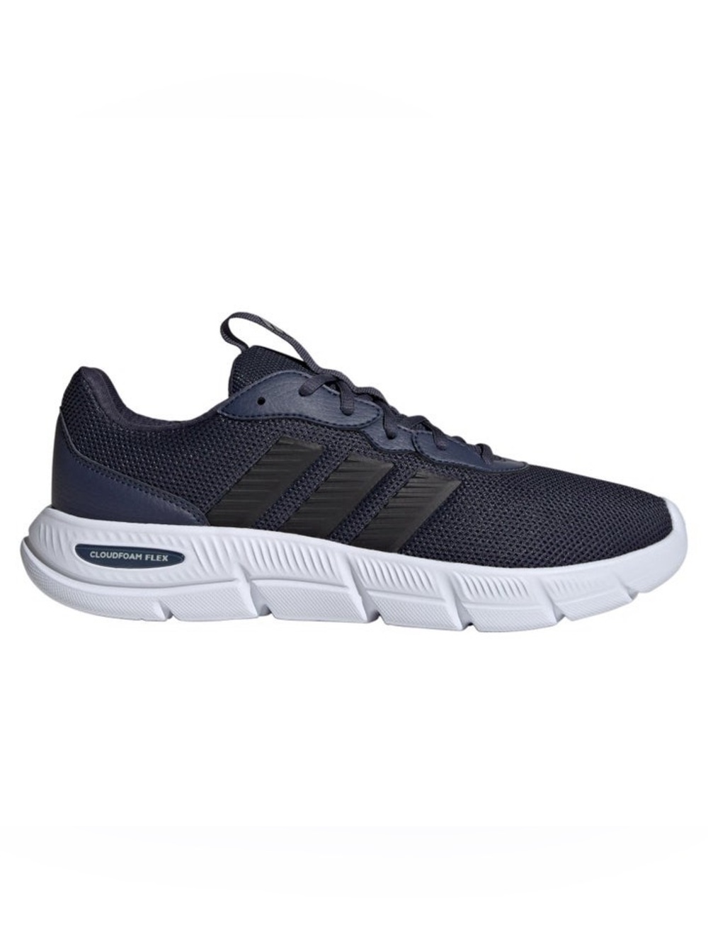 NEW Adidas Men's Navy And Black Cloudfoam Flex Sneakers